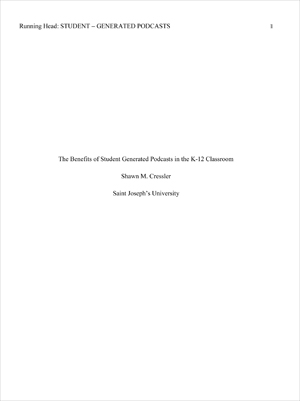 Research Proposal